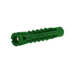 Bucha Plastica Verde 10mm TBI com 50 Unidades