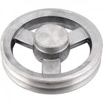 Polia de Alumínio 280mm com 2 Canais B Alucal