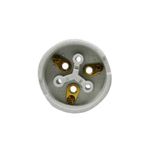 Tomada Porcelana 3 Pinos 30A Decorlux TO0333