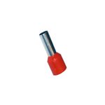 Terminal Para Fio Tubular 10mm Vermelho TP2757