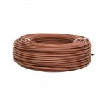 Cabo Flexível Marrom 2,5mm Rolo Com 100 Metros Cobrecom