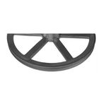Polia de Ferro Fundido 250mm com 1 Canal B - Mademil