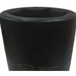 Soquete Sextavado de Impacto Longo 1 pol x 36mm SGT