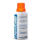 Corante Líquido Laranja 50ml Chemicolor