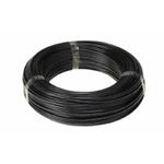 Cabo Flexível Preto 2,5mm Rolo Com 100 Metros Cobrecom