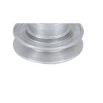 Polia de Alumínio 100mm com 1 Canal A - Mademil