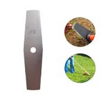 Faca Lâmina Reta Roçadeira 2 Pontas 350mm Furo 20mm Gavilan