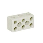 Conector Porcelana 3 Polos 10mm Decorlux CP1033