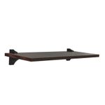 Prancha Aglomerado Cor Chocolate 90 x 30cm com Suporte Brasforma