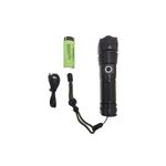 Lanterna Tática Recarregável 18000 Lumens 26650 Omega