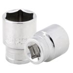 Soquete Sextavado Curto 1/2 x 9mm Stels 1380955