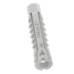 Bucha Plástica 6mm U-TBI Branca com 200 Peças