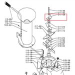 Lâmina Faca Superior para Triturador TR-200 Trapp 2111109