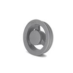 Polia de Ferro Fundido 180mm com 2 Canais A - Mademil