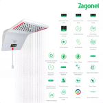 Ducha Chuveiro Eletrônico Zagonel Ducali Premium 7500W Branca 220V