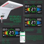 Ducha Chuveiro Eletrônico Zagonel Ducali Premium 7500W Branca 220V
