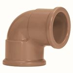Cap Tampão Soldável Marrom 50mm Corr Plastik