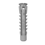 Bucha Plástica U-TBI Cinza 6mm com 1000 Unidades