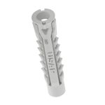 Bucha Plástica U-TBI Branca 10mm com 500 Unidades