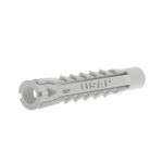 Bucha Plástica U-TBI 6mm Branca com 1000 Unidades