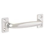 Puxador Alça Zincado 120mm Aliança 12397