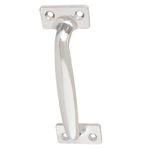 Puxador Alça Zincado 120mm Aliança 12397