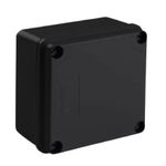 Caixa de Passagem Preta IP-66 100x100x50mm BRBOBLACK1