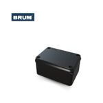 Caixa de Passagem Preta IP-66 50x80x120mm BRBOBLACK2