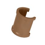 Tapa Furo Luva Pvc 50mm Marrom