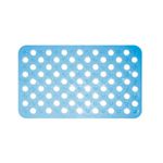 Tapete Plástico de Banho Azul 48x32cm Primafer PR2616-1 