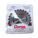 Disco Serra Circular 185mm x 24 Dentes Cortag 60753