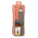 Parafusadeira a Bateria 4V Pusch Go BD40K4LA Black Decker
