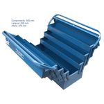 Caixa Sanfonada 7 Gavetas 507f Azul Marcon