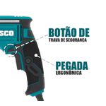 Furadeira de Impacto Mandril 1/2 800W WS3179 Wesco 220V