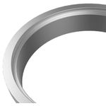 Porta Grelha Redonda Prata 150mm Tigre 27621228