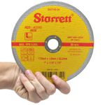 Disco de Corte 9" x 1,9mm x 7/8" Aço Inox Starrett DAC230-24