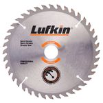 Disco de Serra Esquadria 10 pol x 80 Dentes Para Madeira Lufkin 810080L