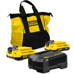 Kit Carregador com 2 baterias 20V 2Ah SCB222CK Stanley