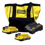 Kit Carregador com 2 baterias 20V 2Ah SCB222CK Stanley