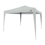 Tenda Gazebo Dobrável 3m x 3m Poliéster Branco Bel 331100