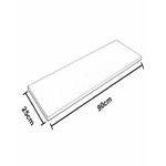 Prancha Branca 90 X 25cm Brasforma