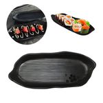 Travessa Folha Oriental para Peixe 29cm x 12cm Linha Kanpai Premium 30001