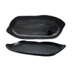 Travessa Folha Oriental para Peixe 29cm x 12cm Linha Kanpai Premium 30001