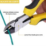 Alicate de Corte Diagonal 7.1/2 pol Eda 0BL