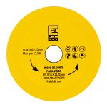 Disco de Corte para Vidros 115mm Eda 0QB