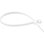 Abraçadeira de Nylon 4,8 x 200mm Branca para Parafuso Bestfer BFH2989 50 Peças