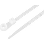 Abraçadeira de Nylon 4,8 x 200mm Branca para Parafuso Bestfer BFH2989 50 Peças