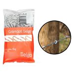 Grampo De Cerca 9 X 1 Polido Pacote De 1Kg