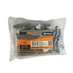 Kit Parafuso de Vaso Sanitário 20 peças Bestfer BFH1832