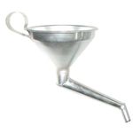 Funil Metálico 155mm para Motos 2 Curvas Lub-54B Lubefer